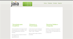 Desktop Screenshot of jaiatecnologia.com.br