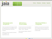 Tablet Screenshot of jaiatecnologia.com.br